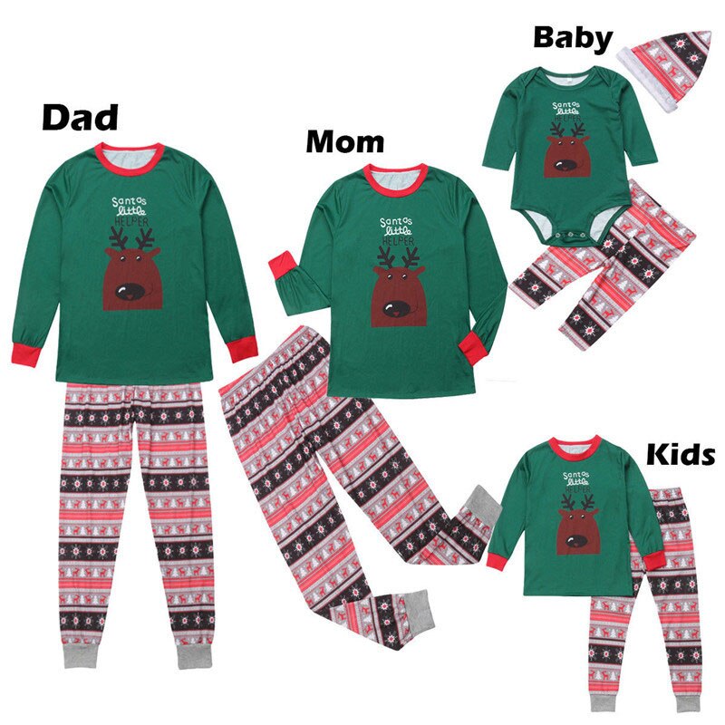 2020 Christmas Family Matching Clothes Family