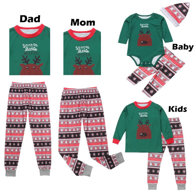 2020 Christmas Family Matching Clothes Family