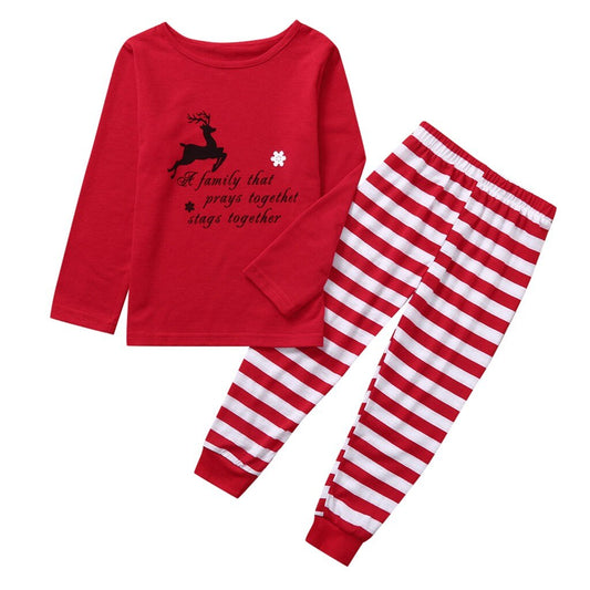 Christmas Outfit Toddler Clothes Unisex Cartoon