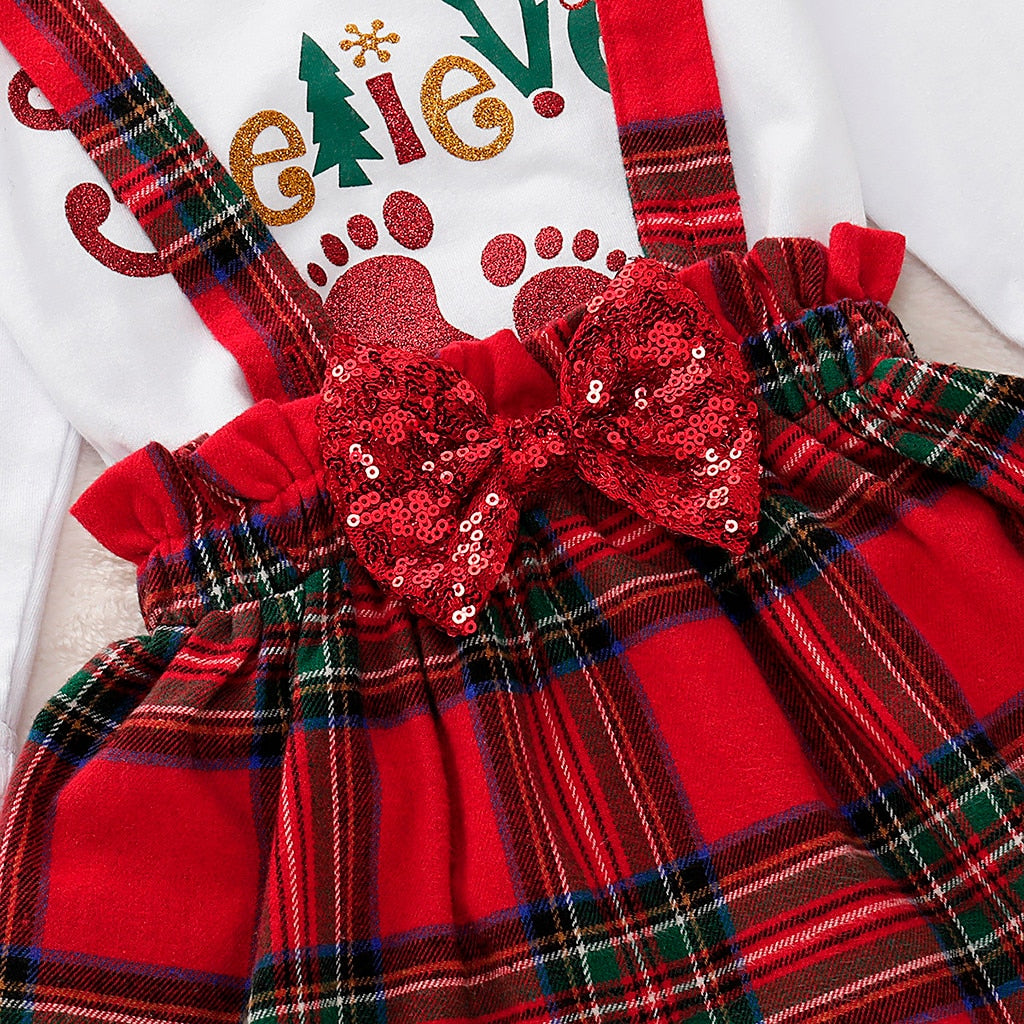 Christmas Outfit Toddler Girl Winter Clothes